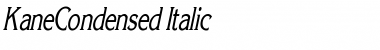 Download KaneCondensed Font Download KaneCondensed Font