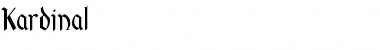 Download Kardinal Font Download Kardinal Font