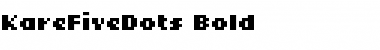 Download KareFiveDots Font Download KareFiveDots Font