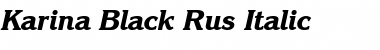 Download Karina Black Rus Font Download Karina Black Rus Font
