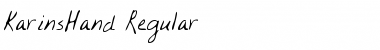Download KarinsHand Font Download KarinsHand Font