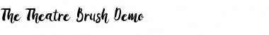 Download the theatre demo Font Download the theatre demo Font