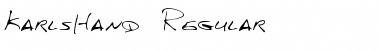 Download KarlsHand Font Download KarlsHand Font