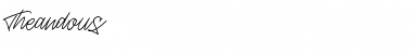 Download Theandous Free For Personal Use Font Download Theandous Free For Personal Use Font