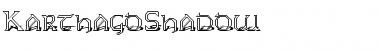 Download KarthagoShadow Font Download KarthagoShadow Font
