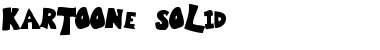 Download Kartoone Solid Font Download Kartoone Solid Font