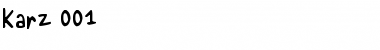 Download Karz 001 Font Download Karz 001 Font