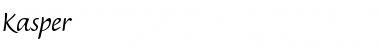 Download Kasper Font Download Kasper Font