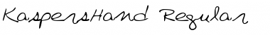 Download KaspersHand Font Download KaspersHand Font