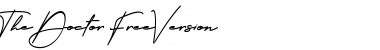 Download The Doctor FreeVersion Font Download The Doctor FreeVersion Font