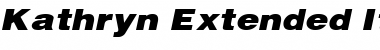 Download Kathryn-Extended Font Download Kathryn-Extended Font