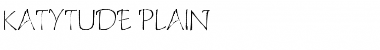 Download Katytude Plain Font Download Katytude Plain Font