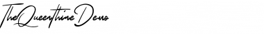 Download The Queenthine Font Download The Queenthine Font