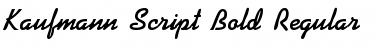 Download Kaufmann Script Bold Font Download Kaufmann Script Bold Font
