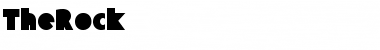 Download The Rock Font Download The Rock Font