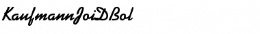 Download KaufmannJoiDBol Font Download KaufmannJoiDBol Font