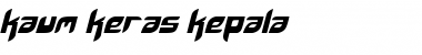 Download kaum keras kepala Font Download kaum keras kepala Font