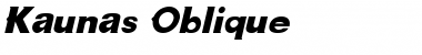 Download Kaunas Font Download Kaunas Font