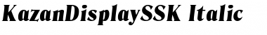 Download KazanDisplaySSK Font Download KazanDisplaySSK Font