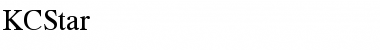 Download KCStar Font Download KCStar Font