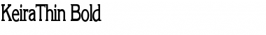 Download KeiraThin Font Download KeiraThin Font