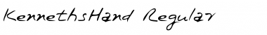 Download KennethsHand Font Download KennethsHand Font