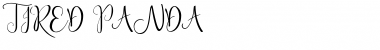 Download Panda Tired Scirpt Font Download Panda Tired Scirpt Font