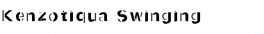 Download KenzotiquaSwinging Font Download KenzotiquaSwinging Font
