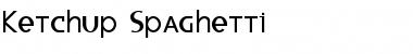 Download Ketchup Spaghetti Font Download Ketchup Spaghetti Font