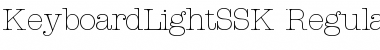 Download KeyboardLightSSK Font Download KeyboardLightSSK Font