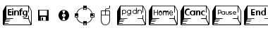 Download KeycapsExtended BT Font Download KeycapsExtended BT Font