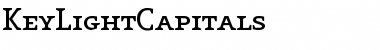 Download KeyLightCapitals Font Download KeyLightCapitals Font