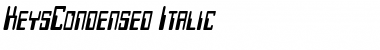 Download KeysCondensed Font Download KeysCondensed Font