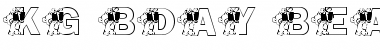 Download KG BDAY BEAR Font Download KG BDAY BEAR Font