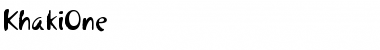 Download KhakiOne Font Download KhakiOne Font