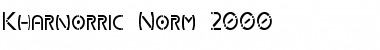 Download Kharnorric Norm 2000 Font Download Kharnorric Norm 2000 Font