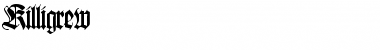 Download Killigrew Font Download Killigrew Font