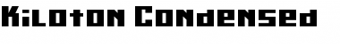 Download Kiloton Condensed Font Download Kiloton Condensed Font
