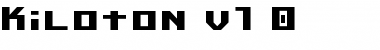 Download Kiloton Font Download Kiloton Font
