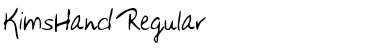 Download KimsHand Font Download KimsHand Font