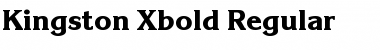Download Kingston-Xbold Font Download Kingston-Xbold Font