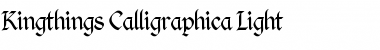 Download Kingthings Calligraphica Light Font Download Kingthings Calligraphica Light Font