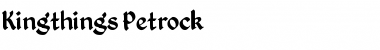 Download Kingthings Petrock Font Download Kingthings Petrock Font