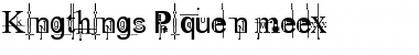 Download Kingthings Pique'n'meex Font Download Kingthings Pique'n'meex Font