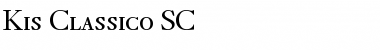 Download Kis Classico SC Font Download Kis Classico SC Font
