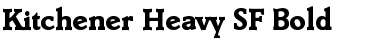 Download Kitchener Heavy SF Font Download Kitchener Heavy SF Font