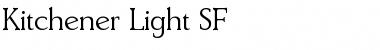 Download Kitchener Light SF Font Download Kitchener Light SF Font