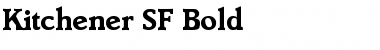 Download Kitchener SF Font Download Kitchener SF Font