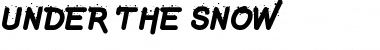 Download Under The Snow Font Download Under The Snow Font