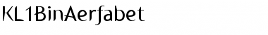 Download KL1BinAerfabet Font Download KL1BinAerfabet Font